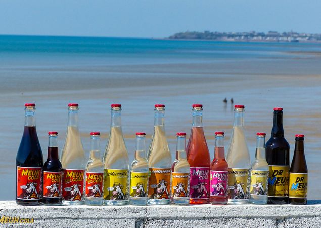 différents produits de meuh cola