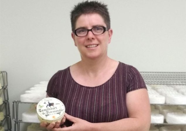 stéphanie : productrice crémerie