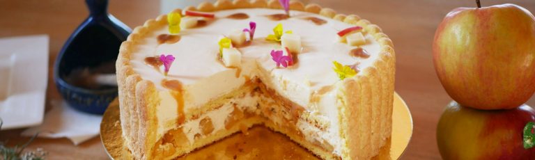 recette charlotte pomme caramel